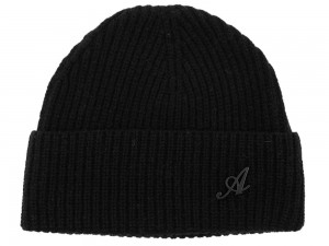 Black Accessories Axel Arigato Signature Beanie | South Africa-10NKVZBWS