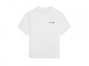 White Men's Axel Arigato Legacy T-Shirt | South Africa-30LNCFGQZ